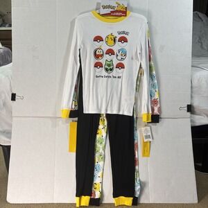 Pokemon Kids Pajama Set Size 12 – 2 Sets (4 Pc) Cotton Sleepwear
